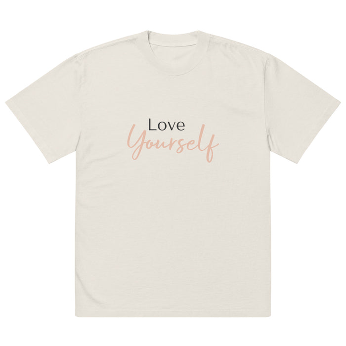 T-shirt oversize Love Yourself